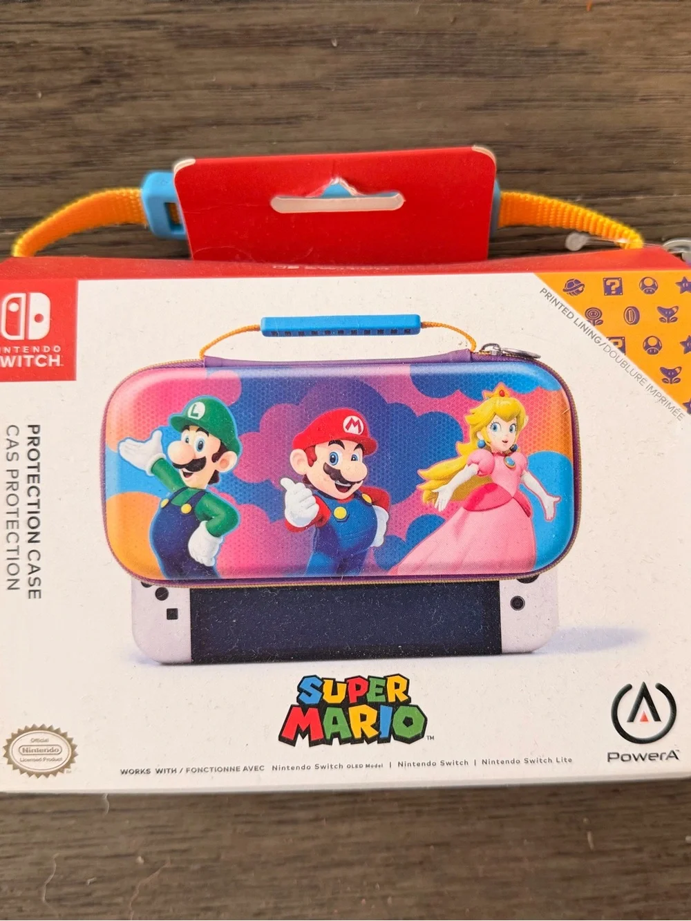 Nintendo Super Mario Protective Carry Case - Multi-Color